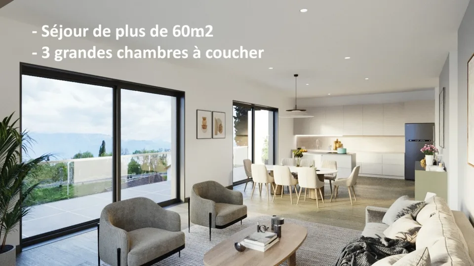 Dernier lot disponible! Démarage des travaux imminent! Magnifique 4,5 pièces