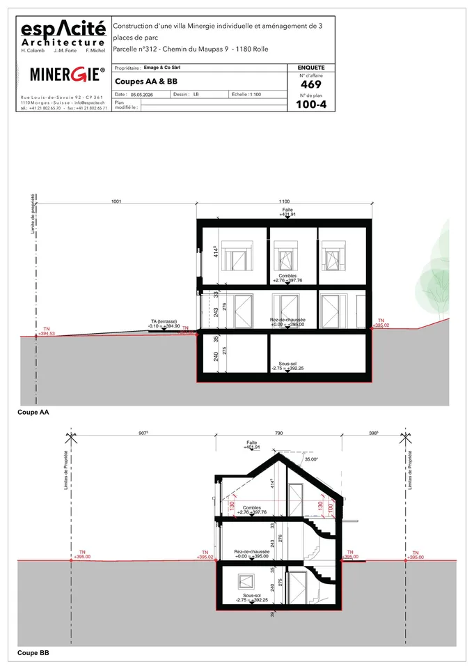 Prachtvolle Architekten-Villa auf Plan in Rolle - 2 Schritte vom Genfer See entfernt – Foto 11 von 13