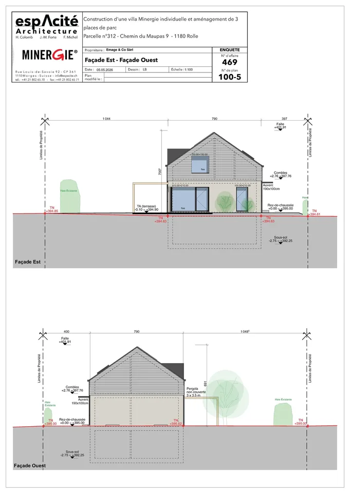 Prachtvolle Architekten-Villa auf Plan in Rolle - 2 Schritte vom Genfer See entfernt – Foto 12 von 13
