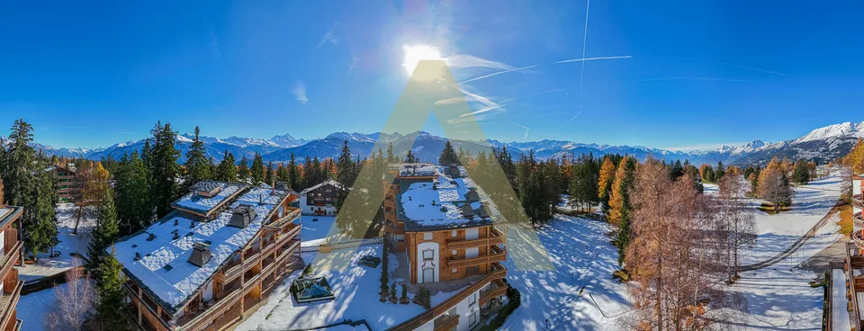 Luxuriöse Wohnung in der Nähe des Golfplatzes in Crans-Montana