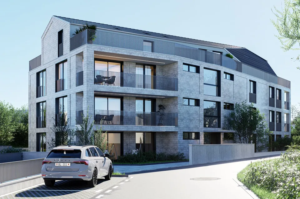 Appartement de construction récente de 5,5 pièces avec garage à Glarus Nord