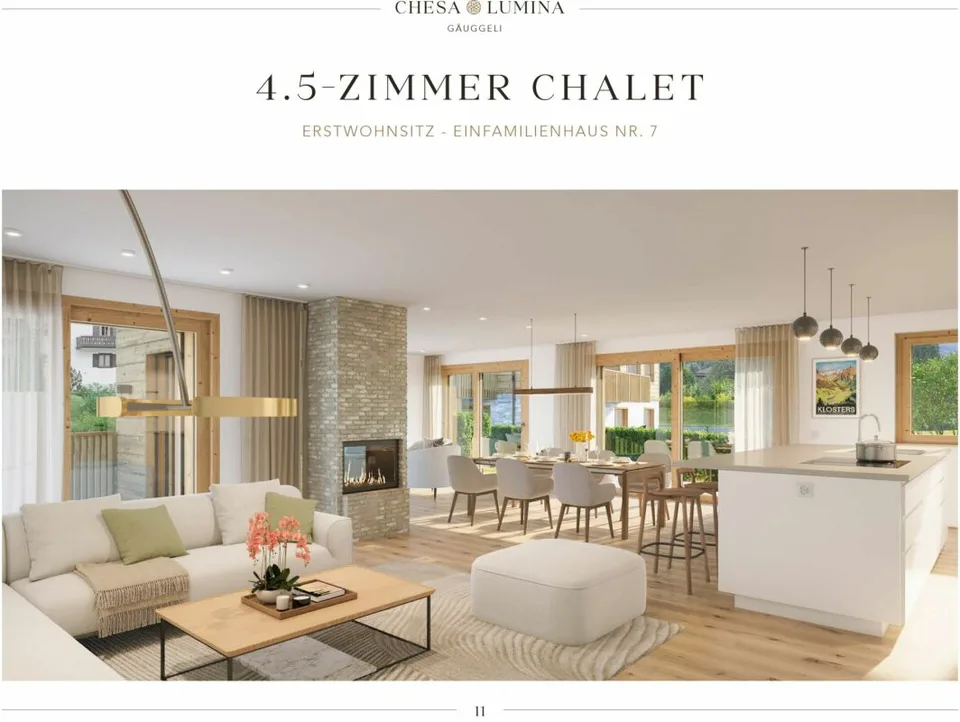 Einfamilienhaus "Chesa Lumina"