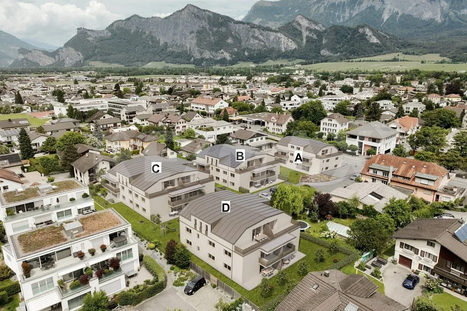 4½-Zimmer-Gartenwohnung mit viel Privatsphäre - C02