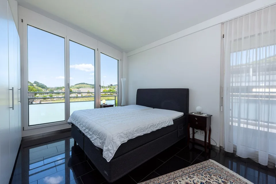 Exklusive 4.5‑Zimmer-Attikawohnung mit traumhafter Panorama-Aussicht – Foto 8 von 10