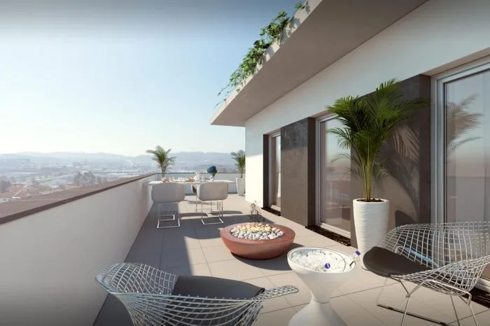 Promotion immobilière au centre de Porto. Appartements à vendre sur plans