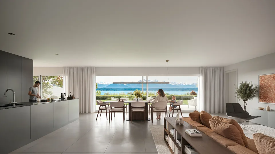 Letzte Reihenhaus-Villa 4,5 Zimmer V5 - einzigartiges Panorama