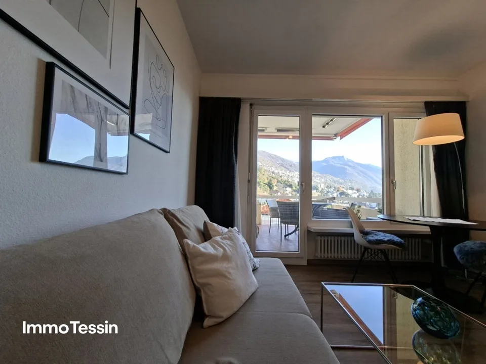 1.5-Zimmer-Wohnung an zentraler Toplage in Muralto mit atemberaubender Seesicht, Indoorpool und Parkplatz – Foto 6 von 13