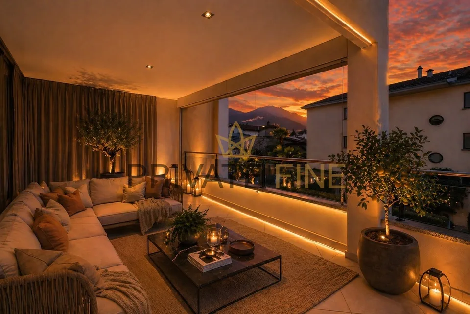 Zentrale Wohnung in Luxusresidenz, nahe See im Herzen von Ascona (35)