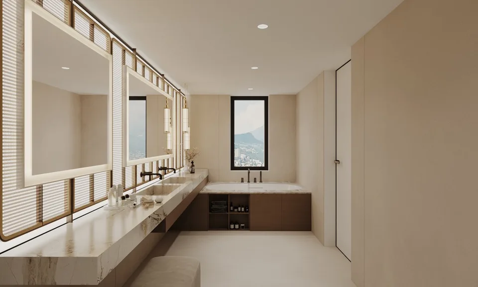 NUOVO ATTICO DI 7  LOCALI CON VISTA LAGO A PARADISO