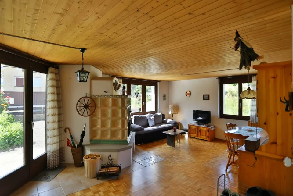 Sonnige Gartenwohnung direkt am Ski- und Wandergebiet