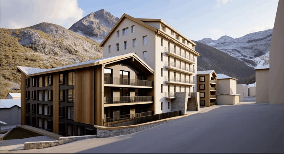 Dom 4545 - Besitzen Sie Ihr exklusives Hotelstudio oder Ihre Hotelsuite in Saas-Fee - betrieben von Dorint Hotels & Resorts. 2.5 Zimmer 111