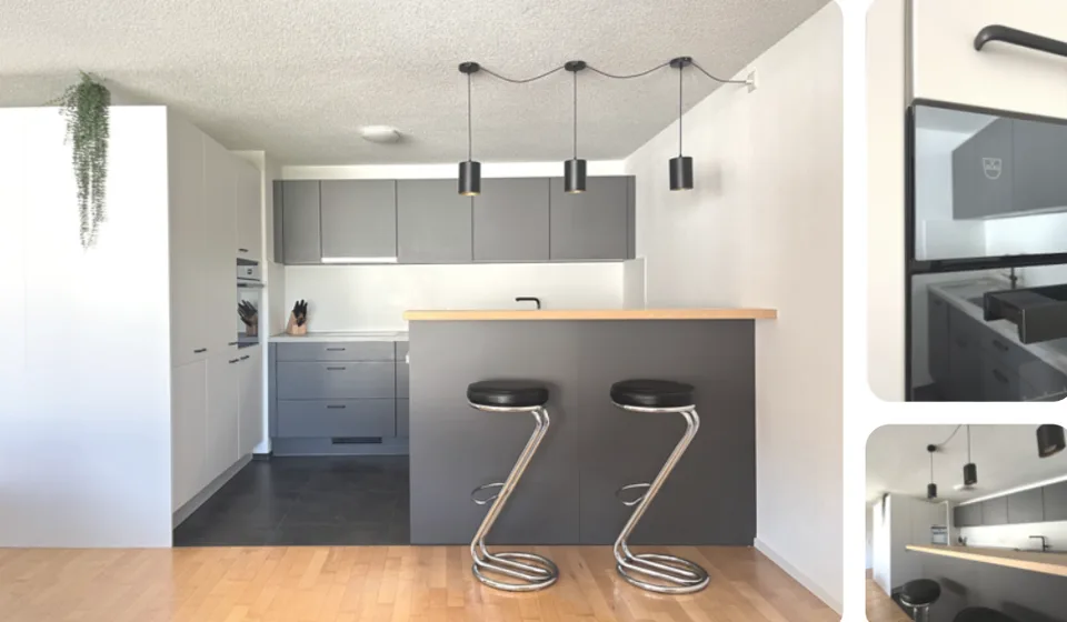 Moderne 4.5-Zimmer-Wohnung mit Balkon, Bergsicht & inkl. Einstellhallenplatz in Steffisburg