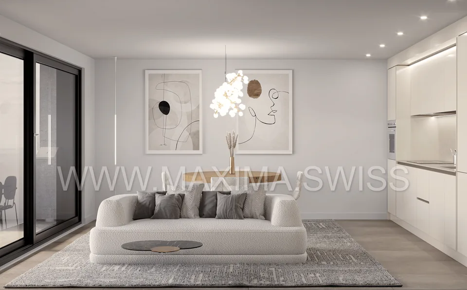 Cadempino Zelinda Gold: Nouveau et élégant appartement de deux pièces
