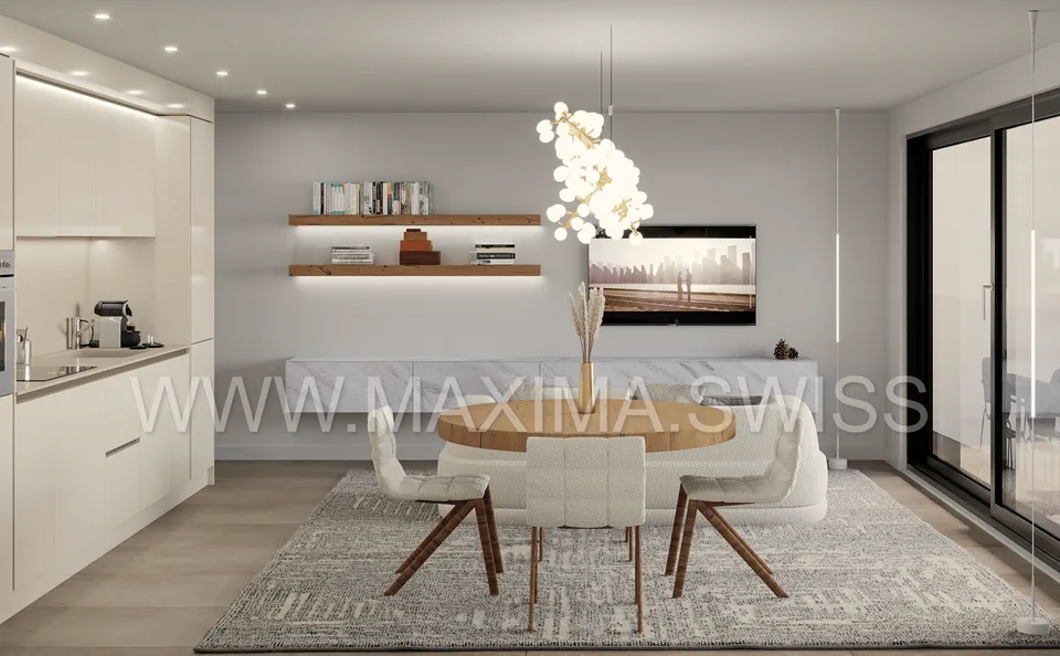 Cadempino Zelinda Gold: Nouveau et élégant appartement de deux pièces