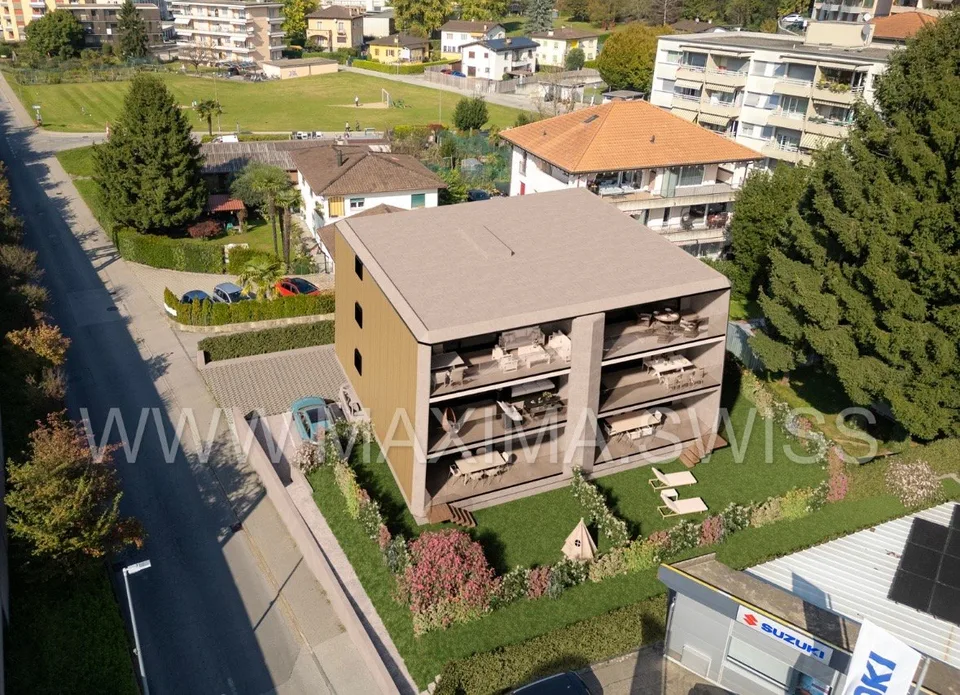 Cadempino Zelinda Gold: Nouveau et élégant appartement de deux pièces