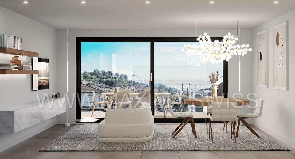 Cadempino Zelinda Gold: Nouveau et élégant appartement de deux pièces