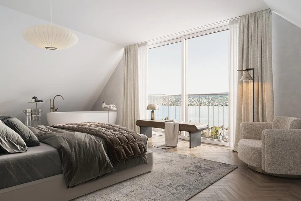 Penthouse Duplex Unico con Vista Spettacolare sul Lago