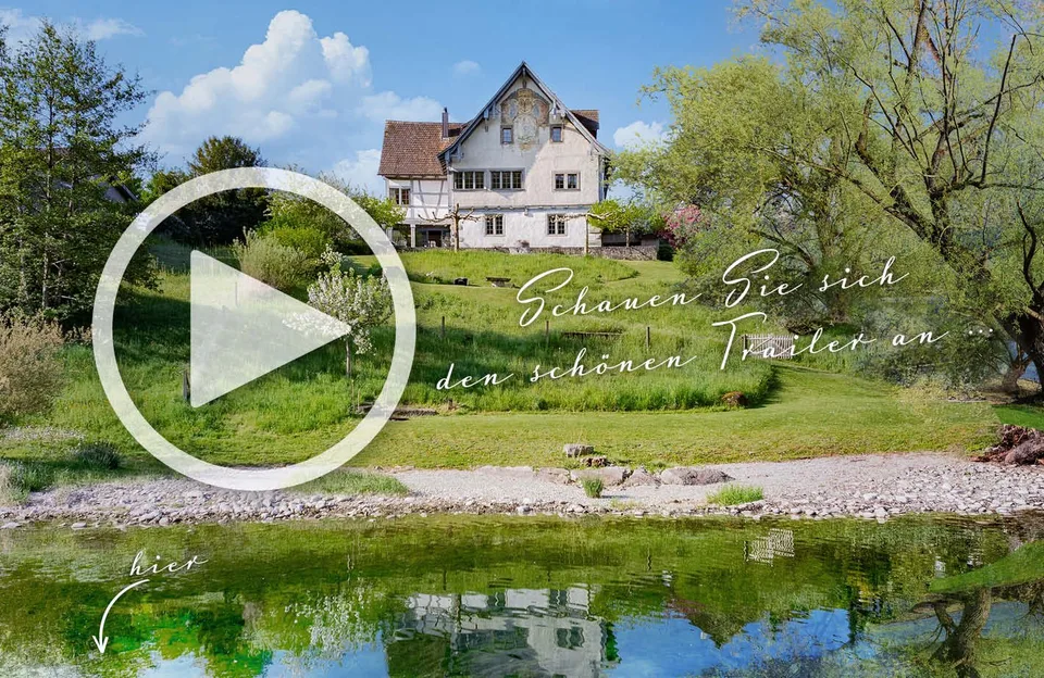 Historisches Anwesen mit Rheinanstoss und Weitblick