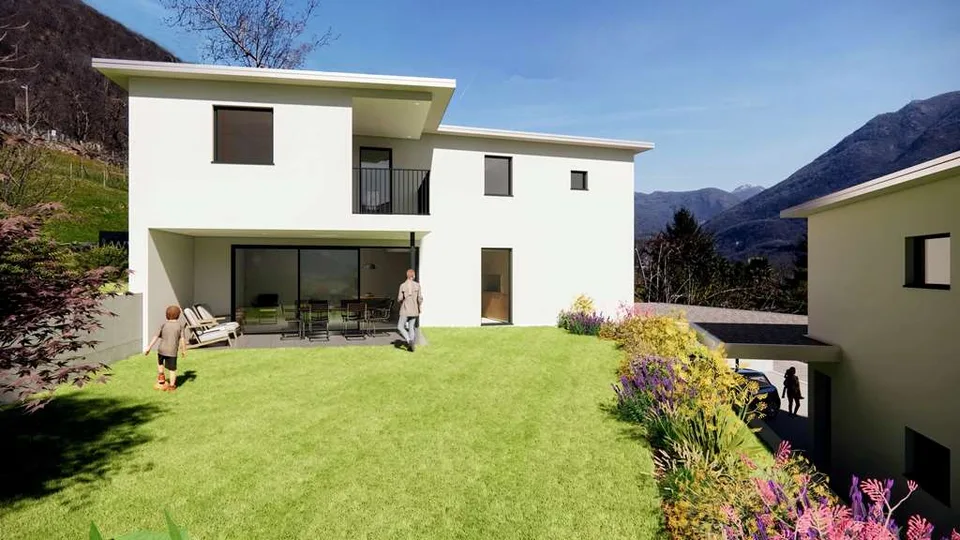 Vendesi Terreno edificabile piu progetto per 2 case unifamiliari, Mezz – foto 6 di 10