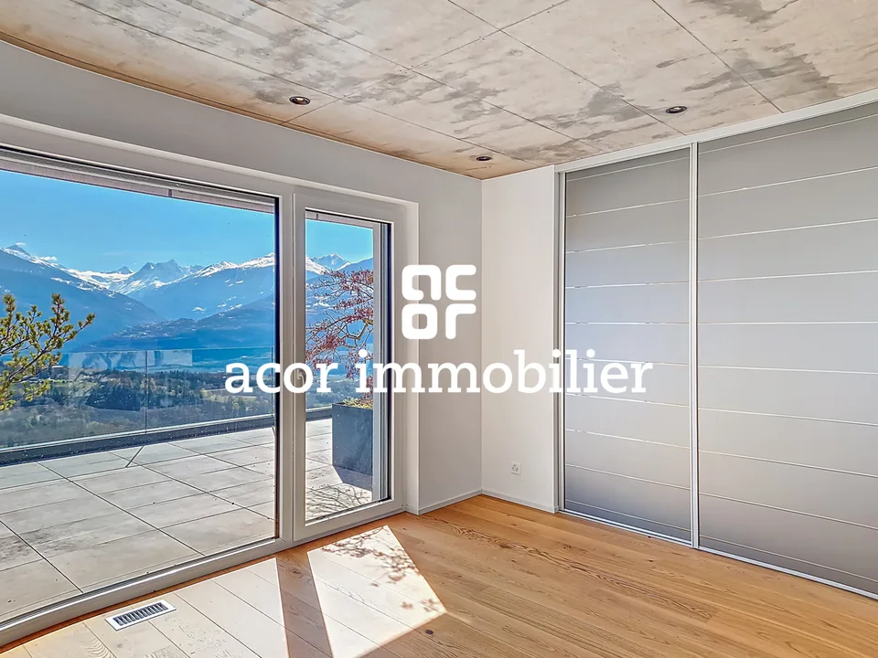 Prächtige Luxuswohnung mit atemberaubendem Blick in Savièse!