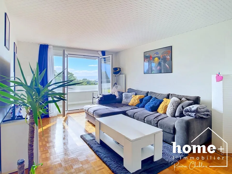Appartement de 3,5 pièces avec grand balcon et vue dégagée