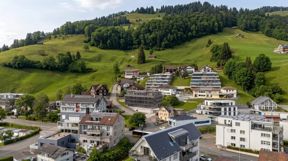 Appartamento giardino 5,5 locali con vista lago a Euthal - in vendita