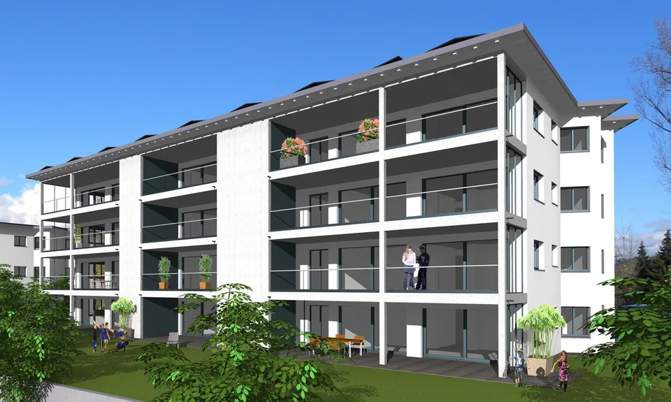 2.5-Zimmer-Neubauwohnung in Busswil