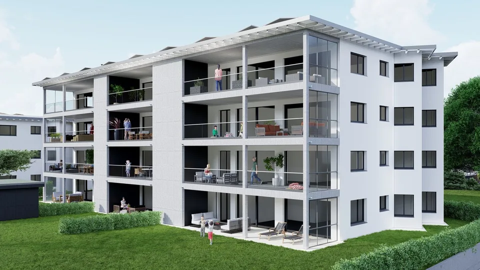 2.5-Zimmer-Neubauwohnung in Busswil