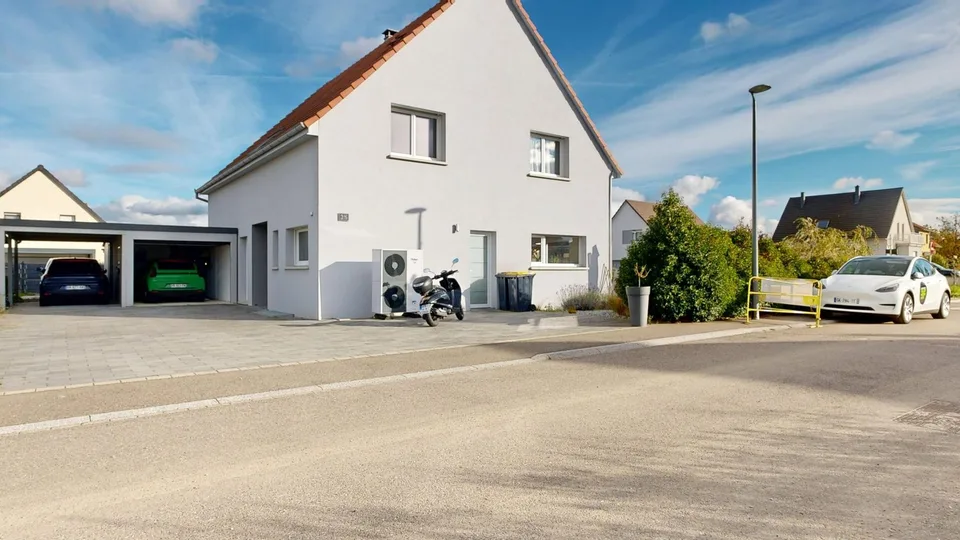 Maison unifamiliale moderne et connectée
