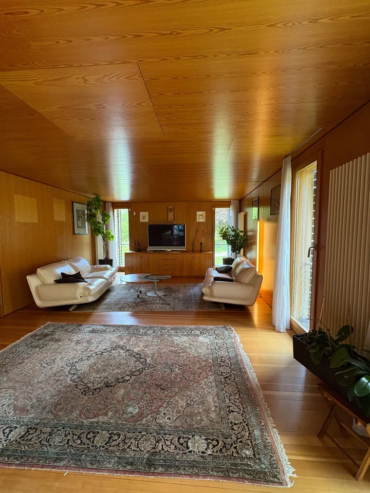 Casa di design in legno immersa nel verde – foto 8 di 29