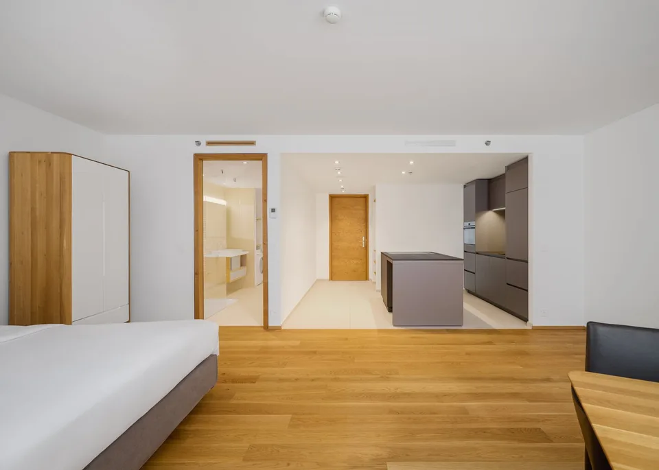 Alpine living with hotel service