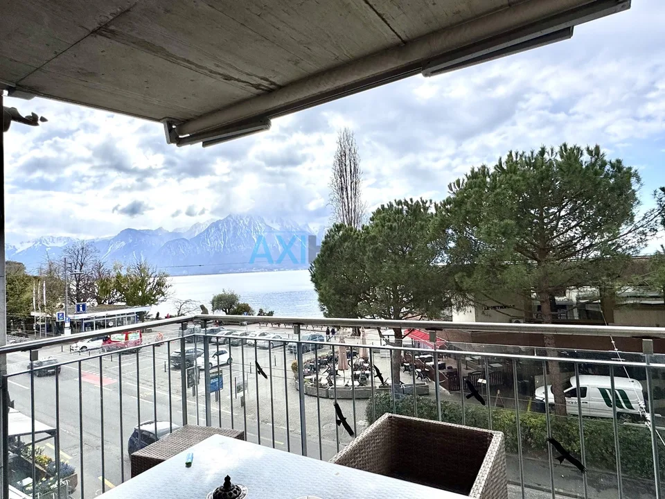 En Exclusivité ! Sublime 4,5 pièces face au débarcadère de Montreux