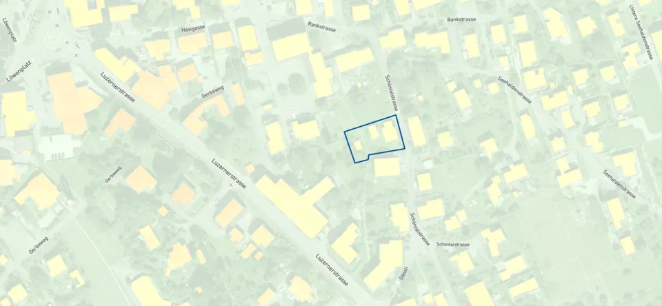 Bauland AZ 0.6 / MFH Neubau Konzept-Studie vorhanden – Foto 8 von 12