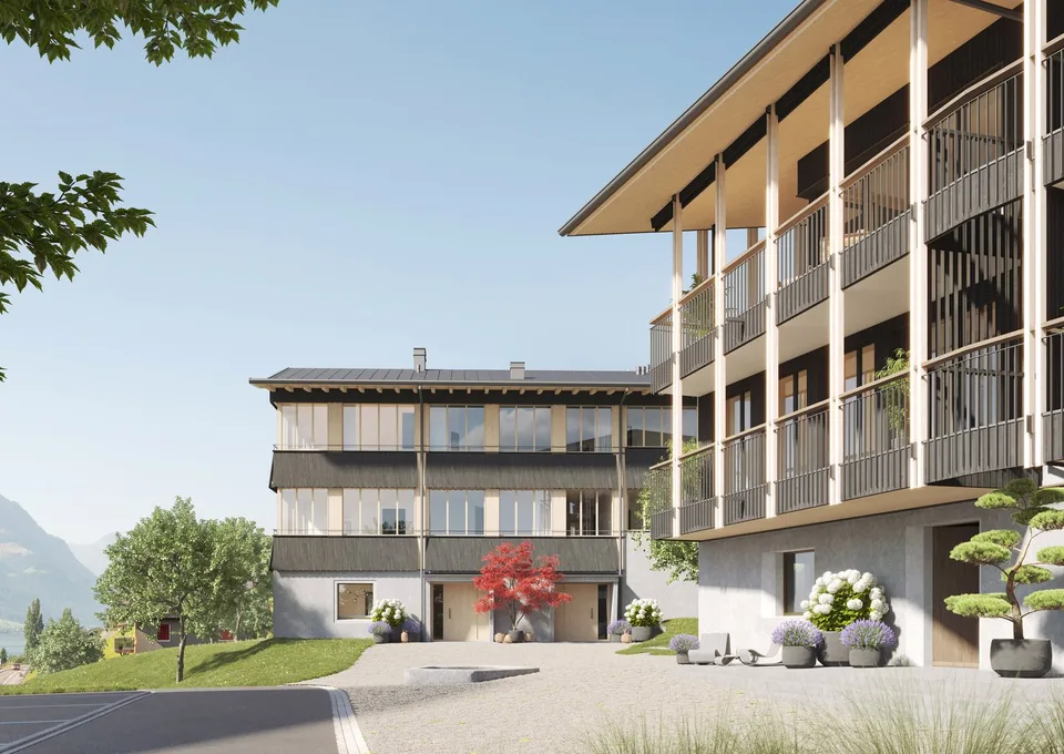 Exklusive Garten-Maisonettewohnung – SEELAUBE, Sarnen