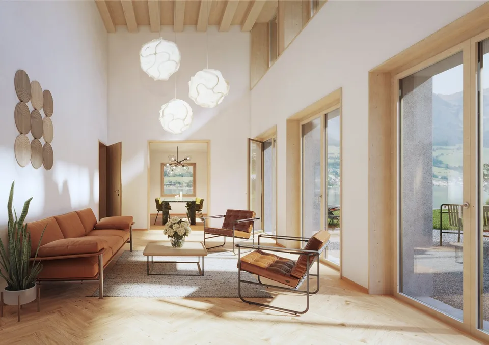 Exklusive Garten-Maisonettewohnung – SEELAUBE, Sarnen