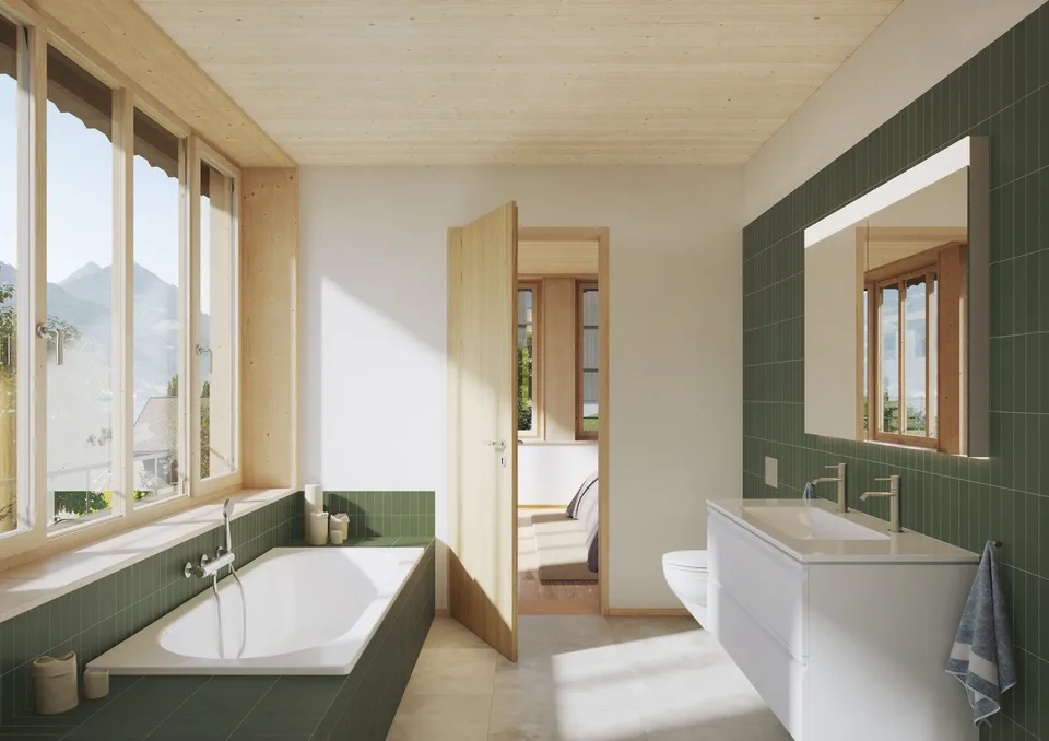 Exklusive Garten-Maisonettewohnung – SEELAUBE, Sarnen