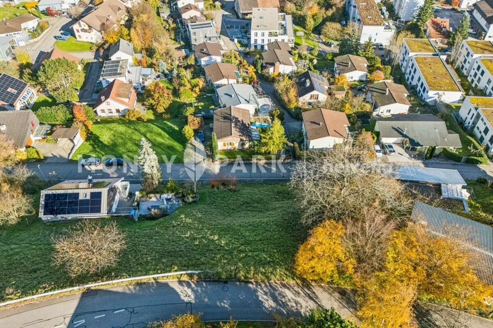 Entwicklungsgrundstück an exklusiver Lage mit Weitsicht