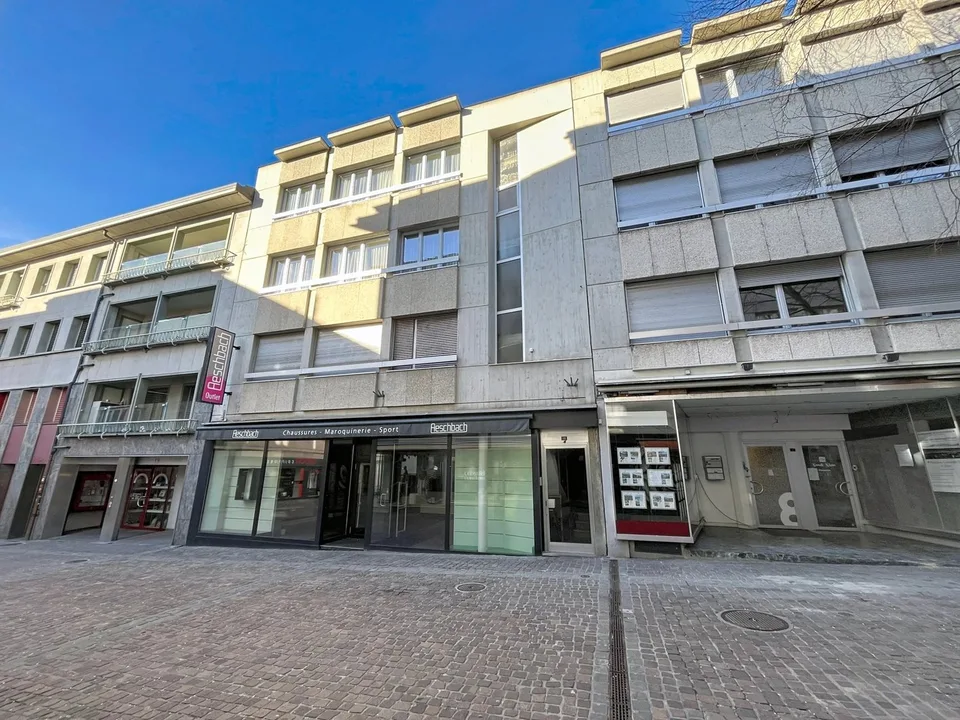 Lokal im Zentrum von Sion - Große modulare Flächen
