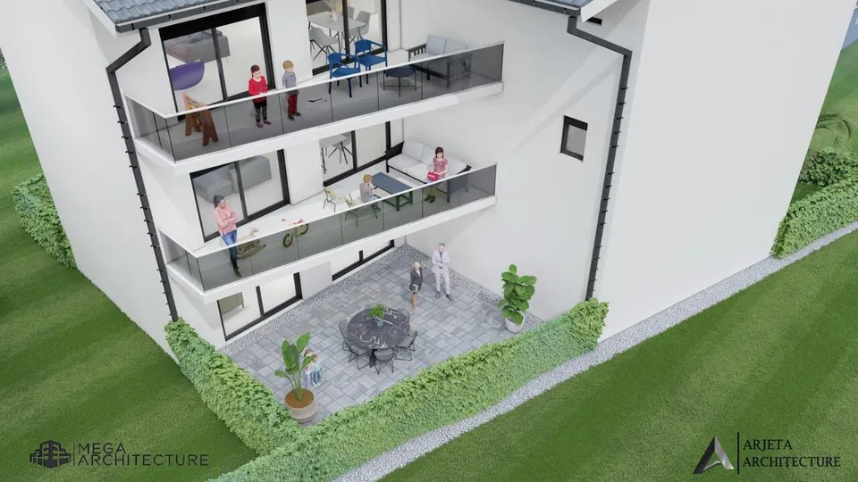 Gebäude mit 3 Wohnungen in PPE