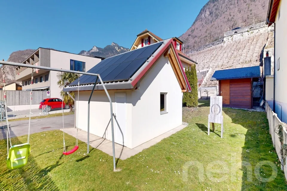 Casa ad Aigle con 2 appartamenti, vista libera e grande potenziale – foto 13 di 19