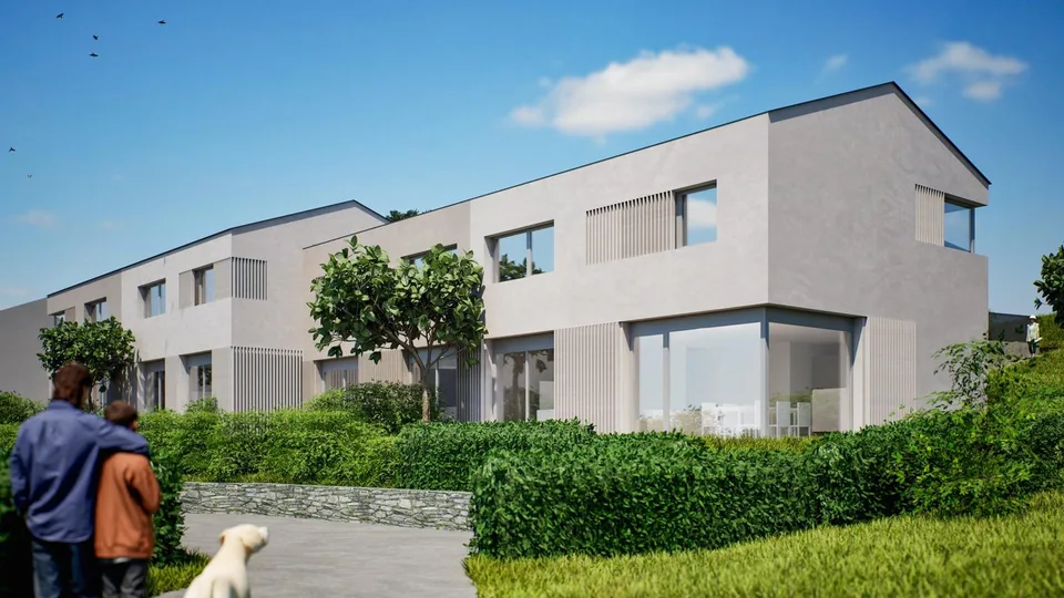 Neue Werbung "Les Hauts de Collonges": 6 moderne Reihenhäuser mit 4,5 Zimmern