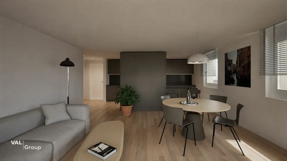 Attraktive Wohnung mit sonniger Terrasse in Brig-Glis