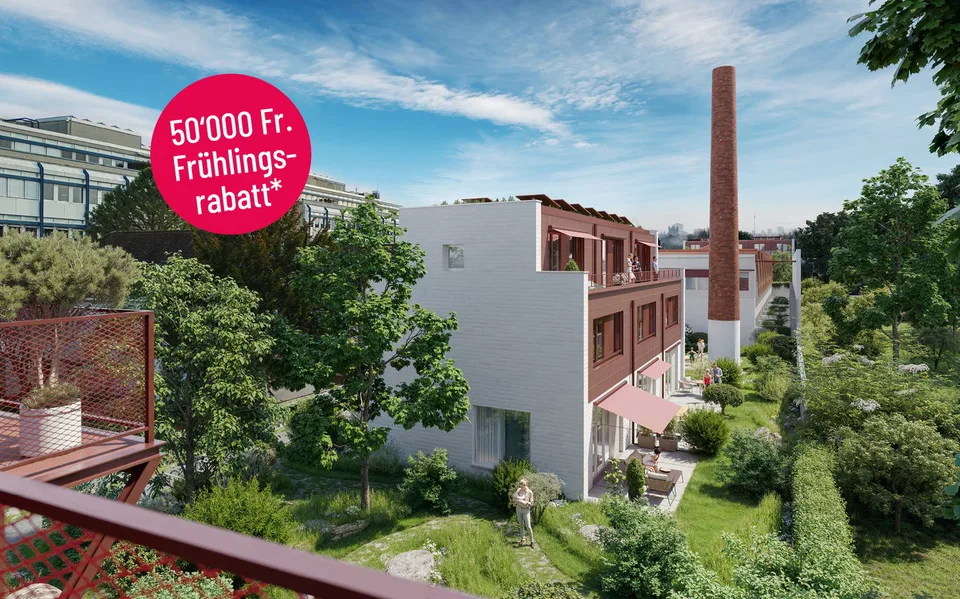 Grün. Privat. Urban. - Eigentumswohnungen und Reihenhäuser