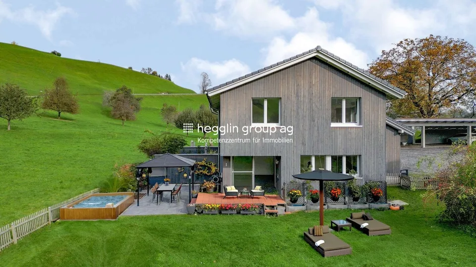 Modernes Wohnen im Einklang mit der Natur