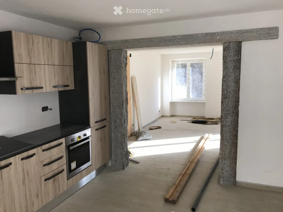 Casa in fase di ristrutturazione