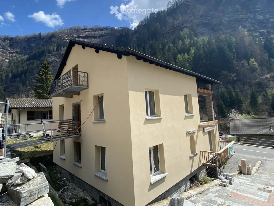 Casa in fase di ristrutturazione