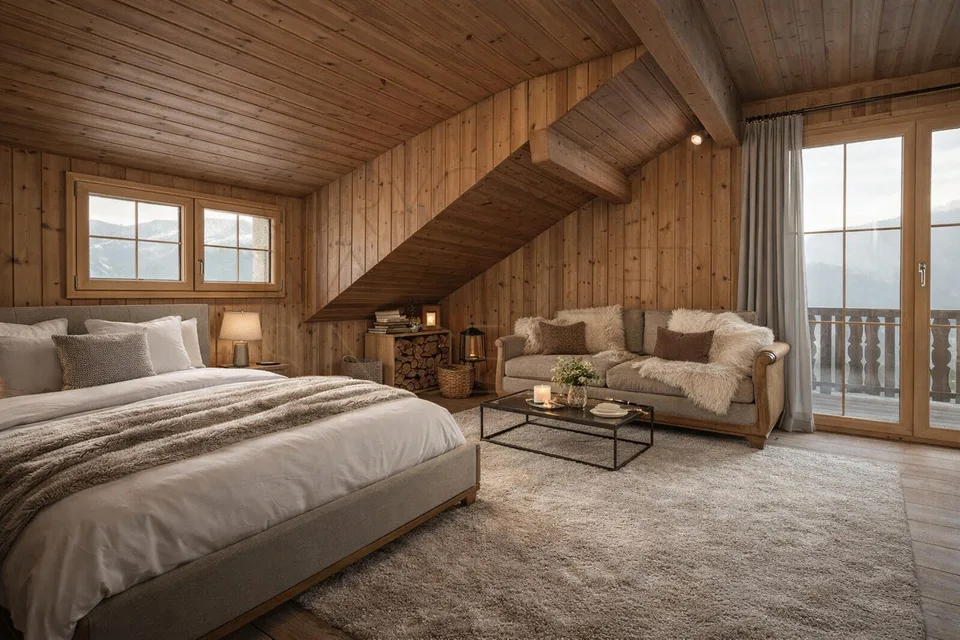 Rare appartement familial face aux Dents du Midi