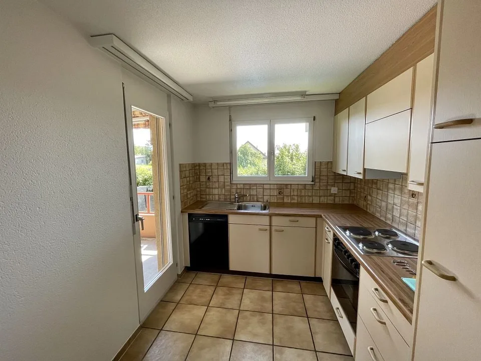 Grosse 3 1/2-Zimmerwohnung, 1. Stock links