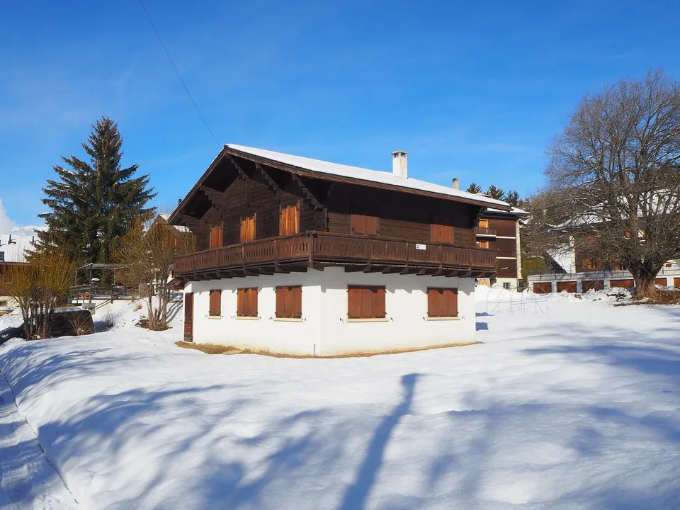 Urlaubsort - Chalet mit großem Außenbereich in Vercorin Barbisette – Foto 14 von 15