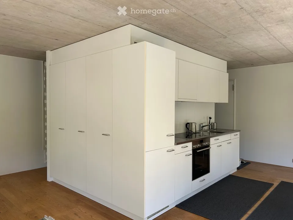 Meravigliosa appartamento di 3.5 locali arredato con giardino, in una villa urbana contemporanea di 6 unità